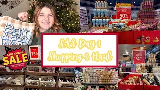 Semi-Annual Sale Day 1 Shopping \u0026 Haul | Bath and Body Works Winter Semi-Annual Sale!