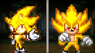 Modern Sonic VS Movie Sonic | Round 2 [Quick Sticknodes Animation]