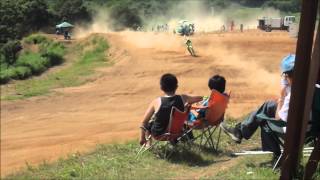 2015年6月21日鳥海モトクロスランド選手権MXオープンH２