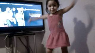 Amara dancing!