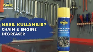 PUTOLİNE CHAIN\u0026ENGINE DEGREASER | ZİNCİR VE MOTOR BLOĞU TEMİZLEYİCİ | NASIL KULLANILIR?