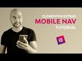 Elementor Pro Header With Elementor Extras For Mobile Navigation