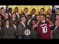 president obama welcomes the colorado rapids