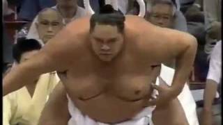 Yokozuna AKEBONO ~ 曙の天皇賜杯 2 復活,..