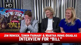 Martha Howe-Douglas, Jim Howick and Simon Farnaby interview for Bill (HD)