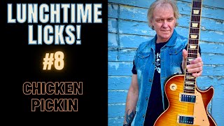 Jeff Marshall's LUNCHTIME LICKS #8 - Chicken Pickin - Guitar Lesson