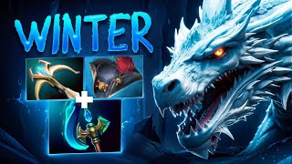 Winter Wyvern Hard Carry 🔥🔥🔥Comeback 20 Kills | Dota 2 Gameplay