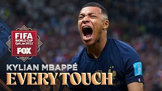 Kylian Mbappé: Every touch in France's 2022 FIFA World Cup final against Argentina