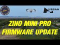 Hubsan Zino Mini Pro Firmware Update V1.2.8 and X Hubsan 2 App Update V2.0.7