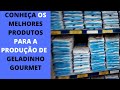 CONHEÇA os MELHORES PRODUTOS  para a produção de GELADINHO GOURMET !!