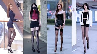 Mejores Street Fashion Tik Tok 2021 | Hottest Chinese Girls Street Fashion Style 2021 Ep.142