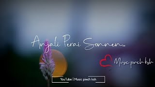 Anjali Anjali Pushpanjali 💞 Cover song 💞 Duet 💞 Tamil WhatsApp status 💞 Music pinch ksh ❤