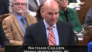 Nathan Cullen skewers Conservative budget choices