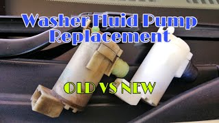 Washer Fluid Pump Replacement DIY - Nissan Cefiro / Teana J31 2003 - 2008