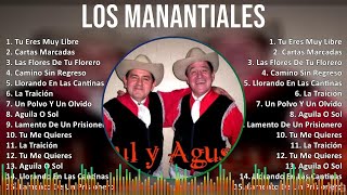 Los Manantiales 2024 MIX Grandes Exitos - Tu Eres Muy Libre, Cartas Marcadas, Las Flores De Tu F...