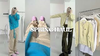 SPRING IS HERE 🍋 봄 색감 가득한 패션하울 ✷ with SSESSION