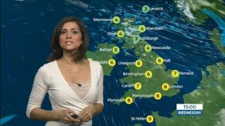 Lucy Verasamy ITV Weather 2017 01 11