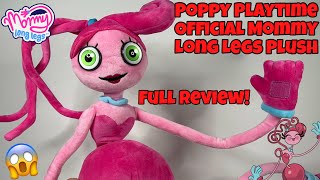 Official Poppy Playtime Mommy Longlegs Plush Full Review!!!
