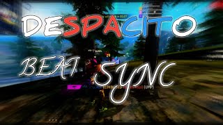 free fire beat sync montage | free fire beat sync montage| Luis Fonsi_Despacito| beat sync