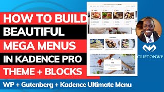 Kadence Pro Theme and Kadence Blocks Pro Tutorial: How to Create Beautiful Mega Menus in WordPress