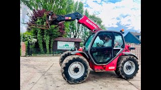 MANITOU MLT630 TURBO 4WD TELEHANDLER * AG-SPEC * C/W PICK UP HITCH