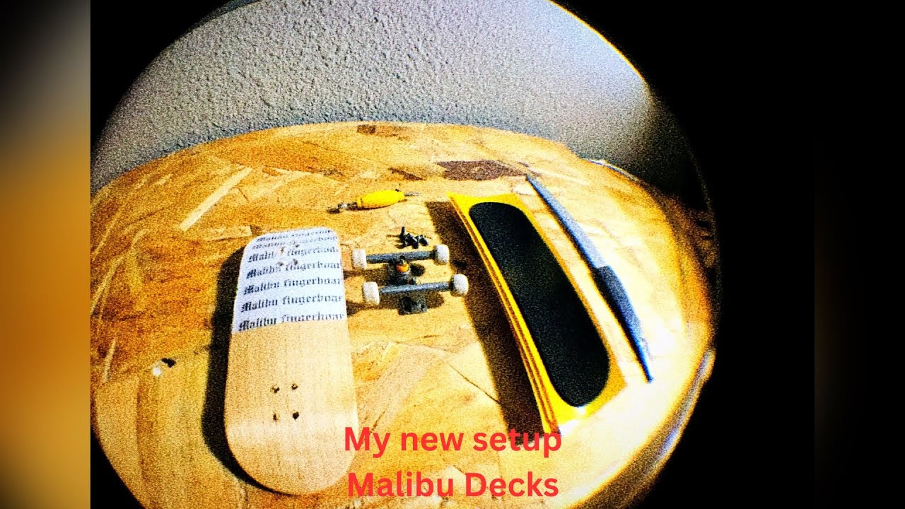 My New Fingerboard Setup News Youtube