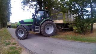 Loonbedrijf Weltjens Bocholt (B) Maishakselen 2013| Claas Jaguar 940 \u0026 Deutz Fahr