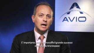 VEGA Mission VV06 - Statement by Giulio Ranzo, CEO of Avio