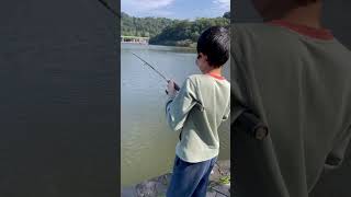 錦鯉和金魚上鉤｜大湖公園釣魚