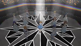 【ミリシタMV】パステルブルーの衣装で夢にかけるRainbow【13人ライブ】(4K対応)