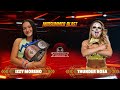 MATCH EXCLUSIVE:  Izzy Moreno v Thunder Rosa