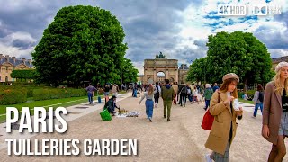 Tuileries Gardens In Paris - 🇫🇷 France [4K HDR] Walking Tour