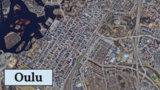 GEOGRAPHY OF OULU in 1 minute 🗺️