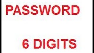 Flash Tutorial Request 40 Password 6 Digits