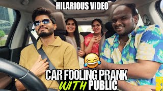 Anand Deverkonda & Emmanual Hilarious Car Fooling Prank With Public🤣😂| Gam Gam Ganesha Movie