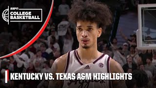 Texas A&M STUNS Kentucky Wildcats in OT |  Game Highlights | ESPN College Basket