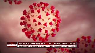 First cases of coronavirus confirmed in Michigan; Whitmer declares state of emergency