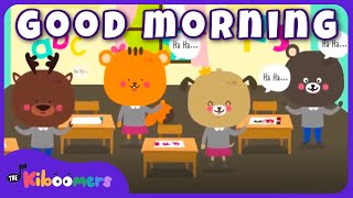 Good Morning Song - THE KIBOOMERS Preschool Songs for Circle Time