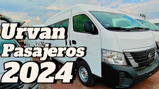 🔴 Nissan Urvan PASAJEROS y PANEL ♨️para entrega inmediata 🎯 en este inicio de año😎🤩