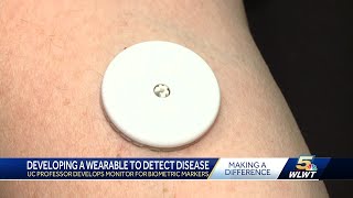 UC professor develops wearable device that could detect sickness early