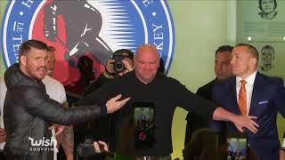 UFC 217: Bisping vs St-Pierre - Toronto Press Conference Faceoff