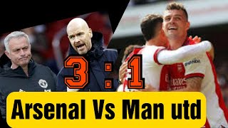 Arsenal 3-1 Manchester United | Xhaka strike helps Arsenal move into fourth