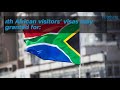 Visitor visa requirements to South Africa