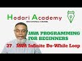 Java Programming for Beginners - 37. Java Infinite Do while Loop
