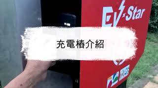 金門國家公園中山林EV STAR充電站 馭電前進實現無碳 悠遊卡充電站