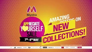 Myntra Appreciate sale on 7th \u0026 8th May!