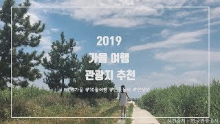 2019 가을 여행 관광지 추천!