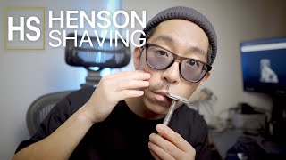 HENSON SHAVING ヘンソンシェービング | 長く使える一枚刃のカミソリ