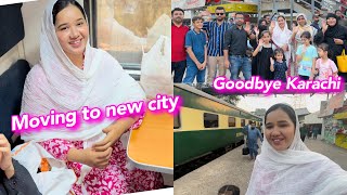 Goodbye Karachi | Moving to new city | sitara yaseen vlog