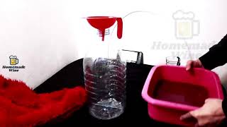Homemade Wine - How to make wine at home from grapes without yeast and sugar